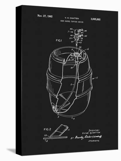 Beer Barrel 1962-Dan Sproul-Stretched Canvas