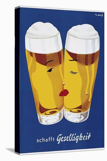 Beer Creates Sociability-Vintage Lavoie-Premier Image Canvas