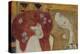 Beethoven Frieze-Gustav Klimt-Stretched Canvas
