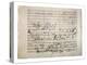 Beethoven Manuscript-null-Premier Image Canvas