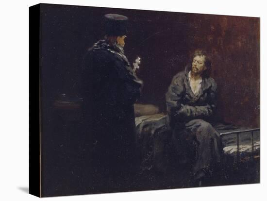 Before the Confession, 1879-1885-Ilya Yefimovich Repin-Premier Image Canvas