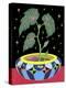 Begonia in a Pot, 2021 (Acrylic on Panel)-Tsz Kam-Premier Image Canvas