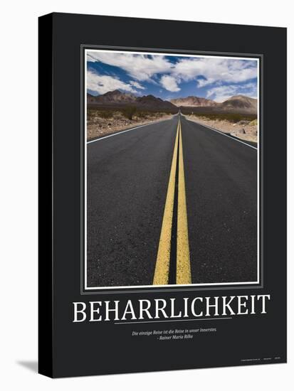 Beharrlichkeit (German Translation)-null-Stretched Canvas