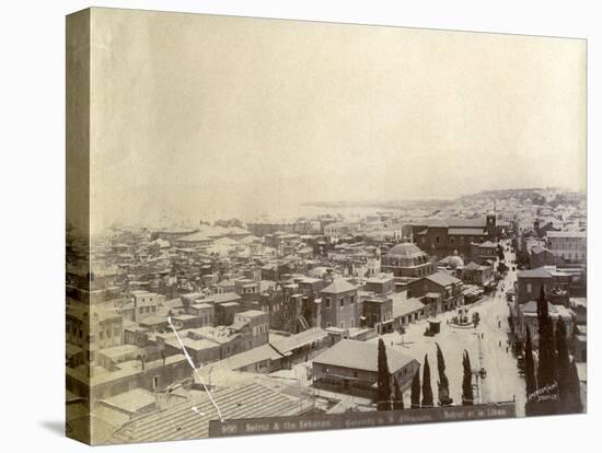 Beirut, Lebanon, Late 19th or Early 20th Century-null-Premier Image Canvas