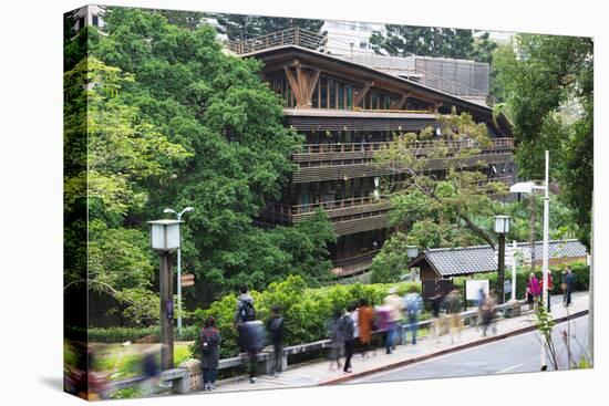 Beitou Wooden Library, Taipei, Taiwan, Asia-Christian Kober-Premier Image Canvas