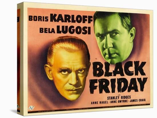 Bela Lugosi, Black Friday, 1940-null-Premier Image Canvas