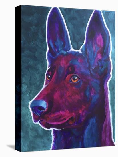 Belgian Malinois Burgundy-Dawgart-Premier Image Canvas