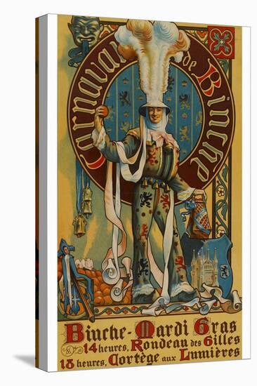 Belgian Mardi Gras Poster-null-Stretched Canvas