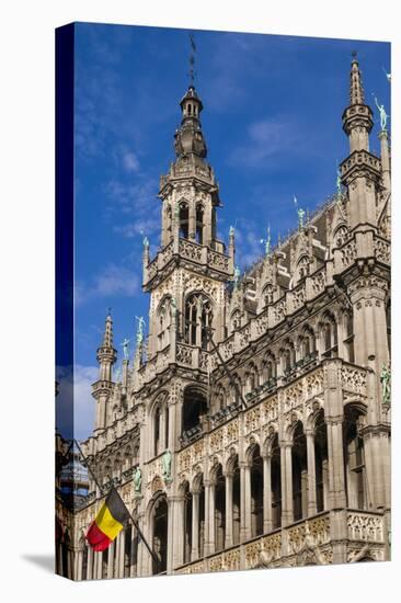 Belgium, Brussels. Grand Place, Maison du Roi-Walter Bibikow-Premier Image Canvas