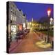 Belgium, Brussels, Rue De La Madelaine, Street, Eglise Sainte Marie-Madeleine, Night-Rainer Mirau-Premier Image Canvas