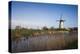 Belgium, Damme. Old wind mill-Walter Bibikow-Premier Image Canvas