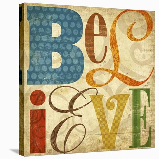 Believe-Suzanna Anna-Stretched Canvas