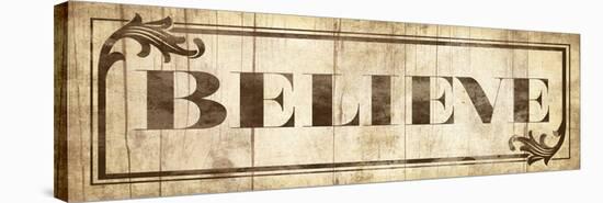 Believe-Jace Grey-Stretched Canvas