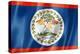 Belize Flag-daboost-Stretched Canvas