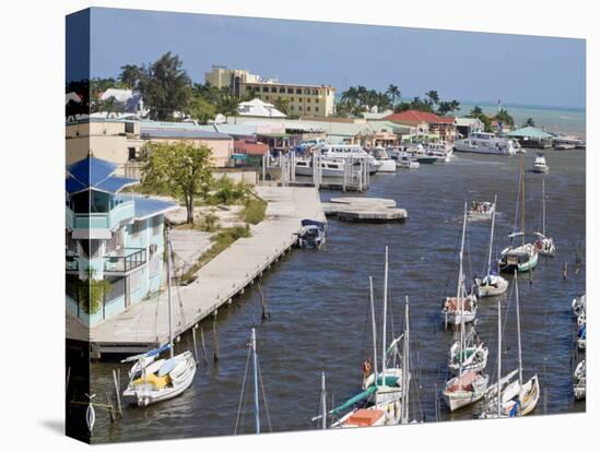 Belize Harbour, Belize City, Belize, Central America-Jane Sweeney-Premier Image Canvas