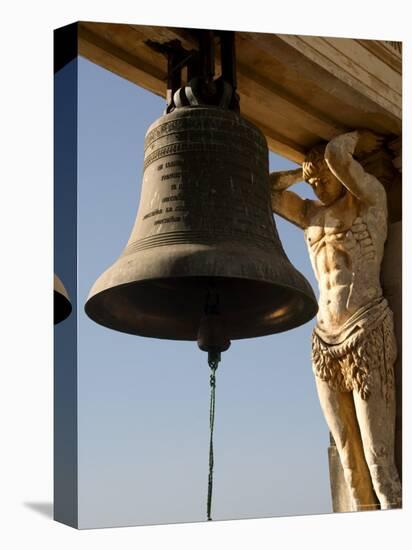 Bell and Carving, Cathedral, Leon, Nicaragua, Central America-G Richardson-Premier Image Canvas
