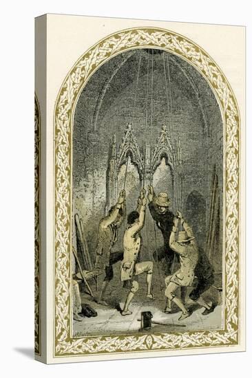 Bell ringers - illustration by Birket Foster-Myles Birket Foster-Premier Image Canvas