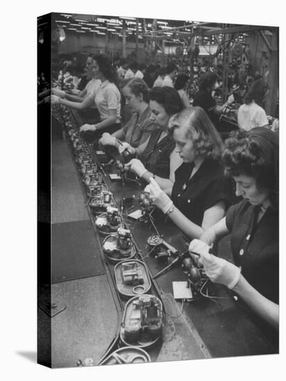 Bell Telephone Assembly Lines-null-Premier Image Canvas