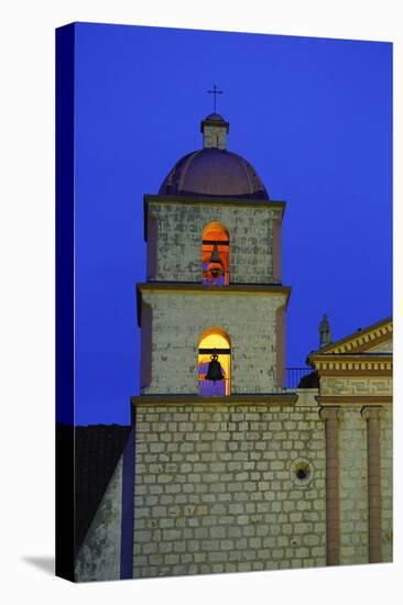 Bell Tower of the Santa Barbara Mission Church-Bruce Burkhardt-Premier Image Canvas