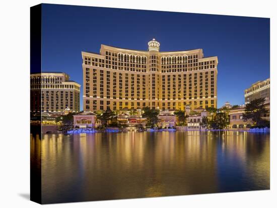 Bellagio Hotel, Lake Bellagio, Strip, South Las Vegas Boulevard, Las Vegas, Nevada, Usa-Rainer Mirau-Premier Image Canvas