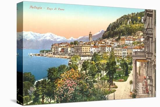 Bellagio, Lake Como, Italy-null-Stretched Canvas