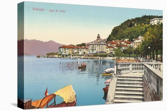 Bellagio, Lake Como-null-Stretched Canvas