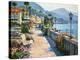 Bellagio Promenade-Howard Behrens-Stretched Canvas