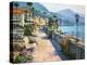 Bellagio Promenade-Howard Behrens-Stretched Canvas