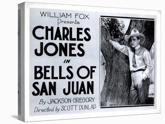 Bells of San Juan, Buck Jones, 1922-null-Stretched Canvas