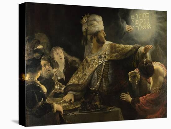 Belshazzar's Feast, Ca 1637-Rembrandt van Rijn-Premier Image Canvas