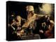 Belshazzar's Feast circa 1636-38-Rembrandt van Rijn-Premier Image Canvas