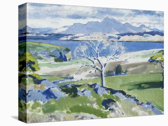 Ben Cruachan from Achnacraig, Mull-Francis Campbell Cadell-Premier Image Canvas