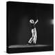 Ben Hogan, Posed in Action Swinging Club-Yale Joel-Premier Image Canvas