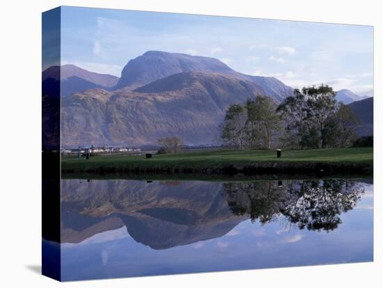 Ben Nevis from Corpach, Highland Region, Scotland, United Kingdom-Roy Rainford-Premier Image Canvas