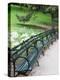 Benches, Central Park, Manhattan-Amanda Hall-Premier Image Canvas