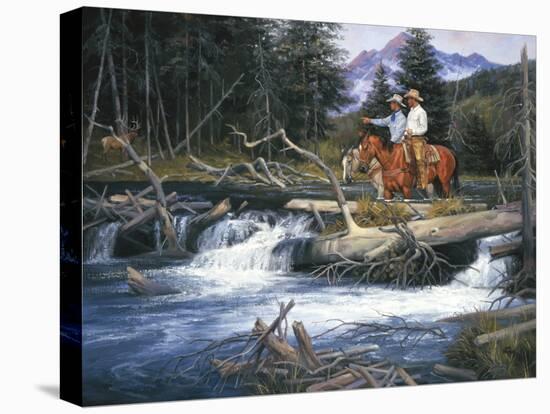 Bend of the River-Jack Sorenson-Stretched Canvas