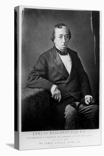 Benjamin Disraeli, 1st Earl of Beaconsfield (1804-188), British Conservative Statesman, 1878-Cornelius Jabez Hughes-Premier Image Canvas