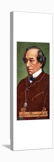 Benjamin Disraeli, Earl of Beaconsfield, taken from a series of cigarette cards, 1935-Unknown-Premier Image Canvas