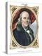 Benjamin Franklin, American Statesman, Printer and Scientist, 19th Century-Currier & Ives-Premier Image Canvas