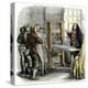 Benjamin Franklin at His Printing Press, Philadelphia-null-Premier Image Canvas