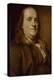 Benjamin Franklin in Fur Collar-Joseph-Siffrede Duplessis-Stretched Canvas