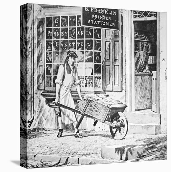 Benjamin Franklin's Printing Shop-null-Premier Image Canvas