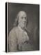 Benjamin Franklin the American Statesman Scientist and Philosopher in Later Life-null-Premier Image Canvas