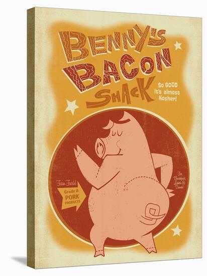Benny’s Bacon Shack-Anderson Design Group-Stretched Canvas