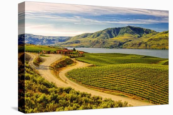 Benson Vineyards Estate Winery, Lake Chelan, Washington, USA-Richard Duval-Premier Image Canvas