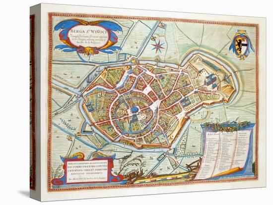 Bergen, Netherlands, 1649-Joan Blaeu-Premier Image Canvas