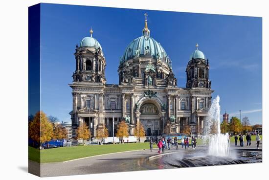 Berlin Cathedral, Berliner Dom, at Lustgarten, Berlin, Germany-null-Stretched Canvas