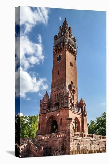 Berlin, Germany. Grunewaldturm, Grunewald Tower, 1899, Zehlendorf quarter, memorial tower to mark t-Miva Stock-Premier Image Canvas