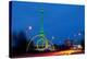 Berlin, Radio Tower, Looping Sculpture, Night-Catharina Lux-Premier Image Canvas