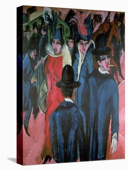 Berlin Street Scene, 1913-Ernst Ludwig Kirchner-Premier Image Canvas